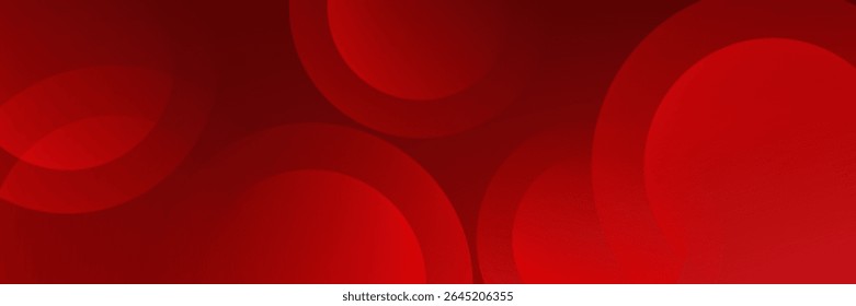 Red abstract background. Dynamic shapes composition. Eps10 vector
