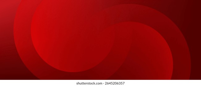 Red abstract background. Dynamic shapes composition. Eps10 vector