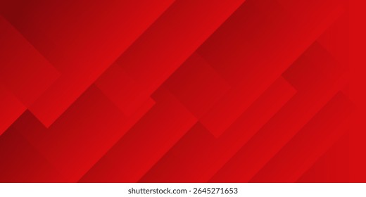 Red abstract background. Dynamic shapes composition. Eps10