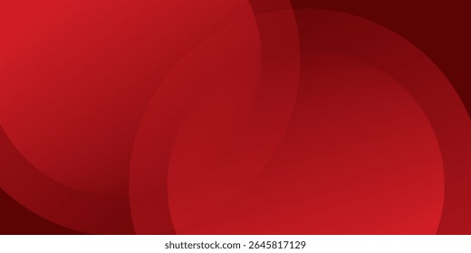 Red abstract background. Dynamic shapes composition. Eps10 vector