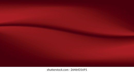 Red abstract background. Dynamic shapes composition.