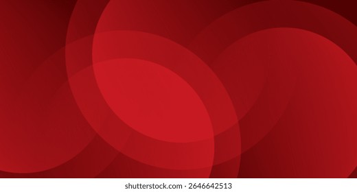 Red abstract background. Dynamic shapes composition.