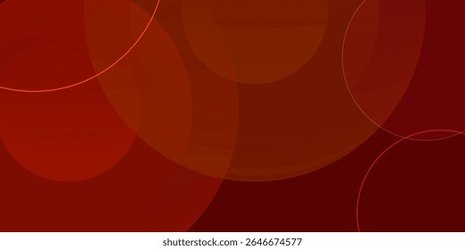 Red abstract background. Dynamic shapes composition. Eps10 vector