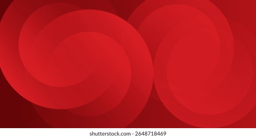 Red abstract background. Dynamic shapes composition. Modern simple concept art good