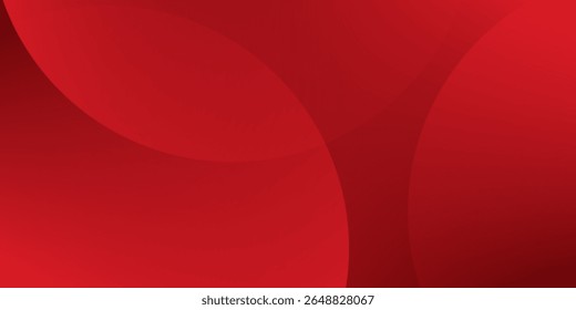 Fondo abstracto rojo. Composición de Formas dinámicas