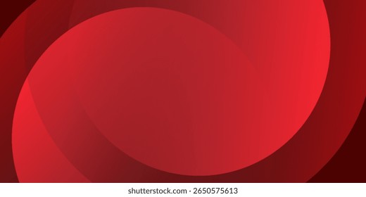 Red abstract background. Dynamic shapes composition. Eps10 vector