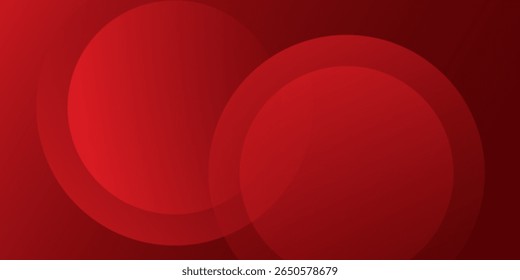 Fundo abstrato vermelho. Composição de formas dinâmicas. Vetor Eps10