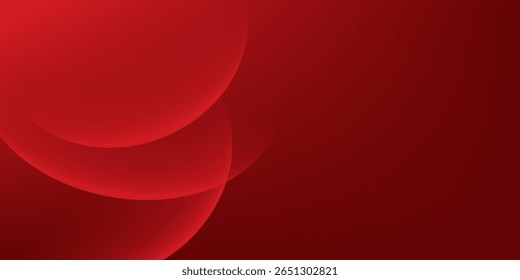 Red abstract background. Dynamic shapes composition. Eps10 vector