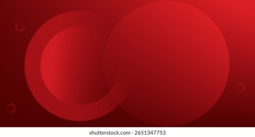 Red abstract background. Dynamic shapes composition. Eps10 vector