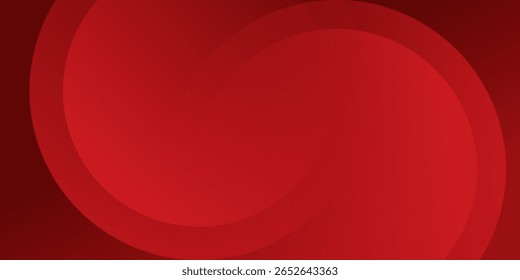 Red abstract background. Dynamic shapes composition. Eps10 vector
