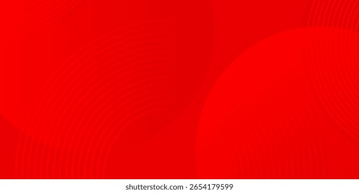 Roter abstrakter Hintergrund. Dynamische Formenzusammensetzung. überlappender Hintergrund.
