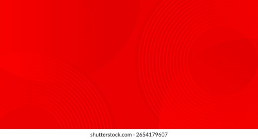 Red abstract background. Dynamic shapes composition. overlapping background.