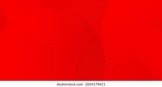 Red abstract background. Dynamic shapes composition. overlapping background.