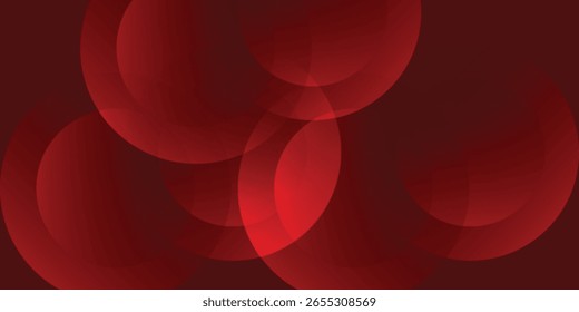 Red abstract background. Dynamic shapes composition. Eps10 vector modern arts background 