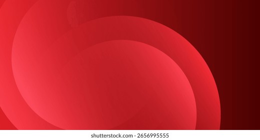 Red abstract background. Dynamic shapes composition. Eps10 vector