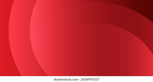 Red abstract background. Dynamic shapes composition. Eps10 vector