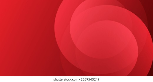 Fondo abstracto rojo. Composición de Formas dinámicas. Vector Eps10