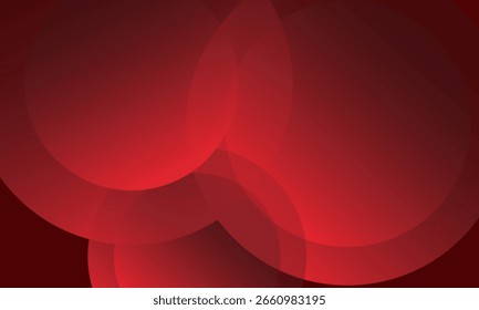 Red abstract background. Dynamic shapes composition. Eps10 vector