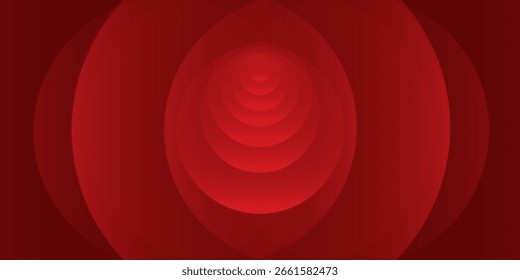 Fundo abstrato vermelho. Formas dinâmicas padrão simples design moderno bom