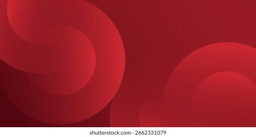 Fundo abstrato vermelho. Formas dinâmicas composição design arte moderna