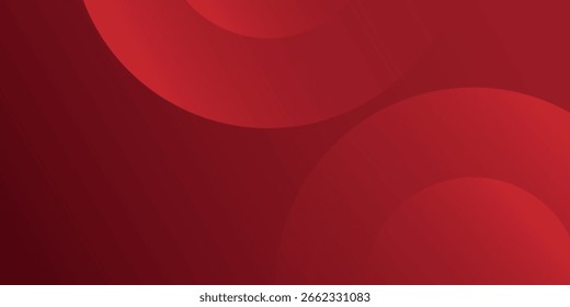 Red abstract background. Dynamic shapes composition design art