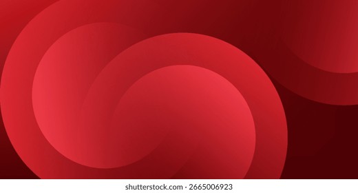 Red abstract background. Dynamic shapes composition. Eps10 vector