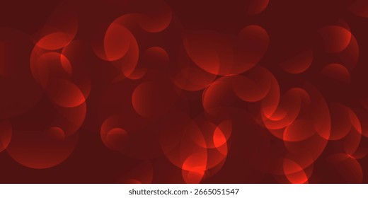 Fondo abstracto rojo. Composición de Formas dinámicas. Fondo de artes modernas de Vector Eps10