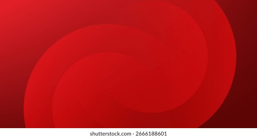 Red abstract background. Dynamic shapes composition. Eps10 vector