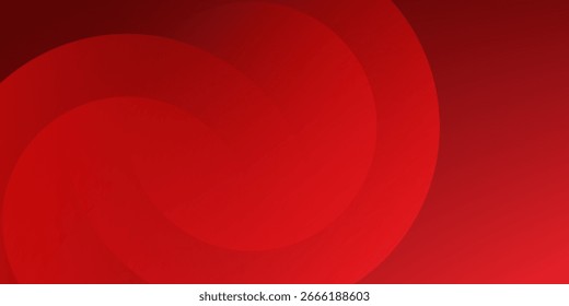 Fundo abstrato vermelho. Composição de formas dinâmicas. Vetor Eps10