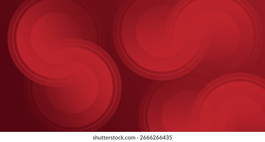 Red abstract background. Dynamic shapes composition design wallpaper for banner presentation