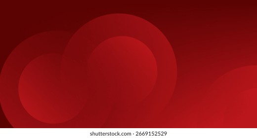 Red abstract background. Dynamic shapes composition. Eps10 vector