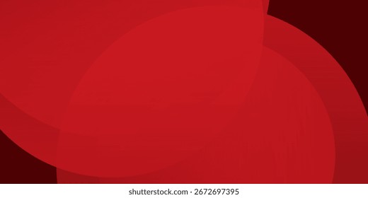 Fondo abstracto rojo. Composición de Formas dinámicas buen arte simple