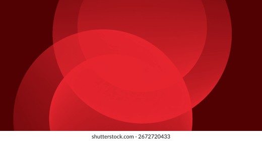 Red abstract background. Dynamic shapes composition. Eps10 vector