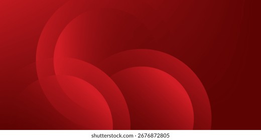 Fundo abstrato vermelho. Composição de formas dinâmicas. Fundo abstrato moderno. Design sutil de ilustração de vetor de conceito mínimo. Vetor Eps10