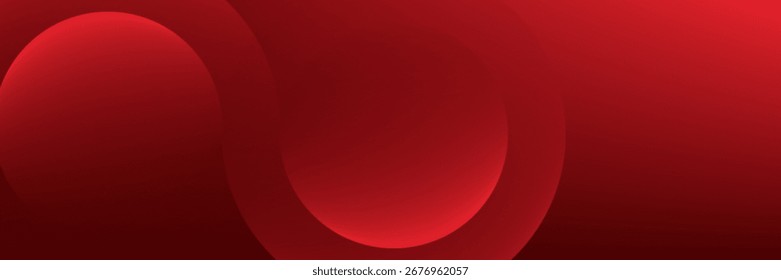 Red abstract background. Dynamic shapes composition. Eps10 vector