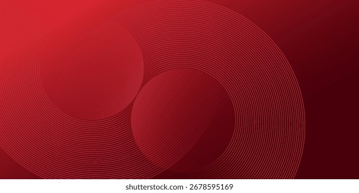 Fundo abstrato vermelho. Composição de formas dinâmicas. Eps10