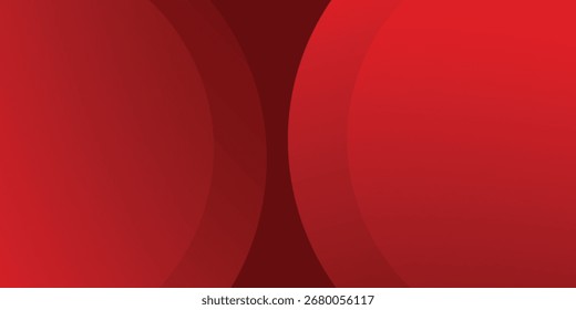 Fundo abstrato vermelho. Composição de formas dinâmicas. Vetor Eps10