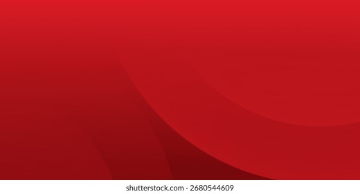 Red abstract background. Dynamic shapes composition vector eps10