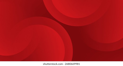 Fondo abstracto rojo. Composición de Formas dinámicas. 