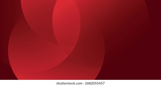 Fondo abstracto rojo. Composición de Formas dinámicas. Fondo de Vector