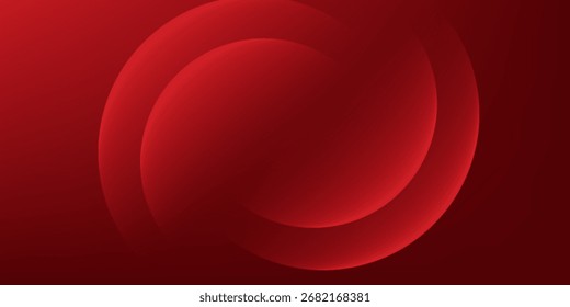 Fundo abstrato vermelho. Composição de formas dinâmicas. Vetor Eps10
