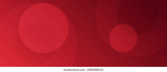 Red abstract background. Dynamic shapes composition. Vector eps10