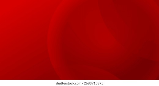 Fondo abstracto rojo. Composición de Formas dinámicas. Vector Eps10