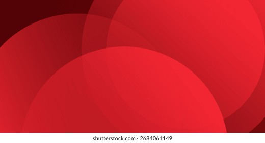 Fondo abstracto rojo. Composición de Formas dinámicas. Vector Eps10