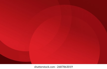 Red abstract background. Dynamic shapes composition. Eps10 vector
