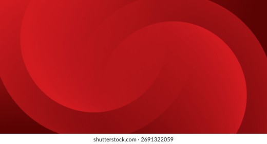 Fondo abstracto rojo. Composición de Formas dinámicas. Vector Eps10