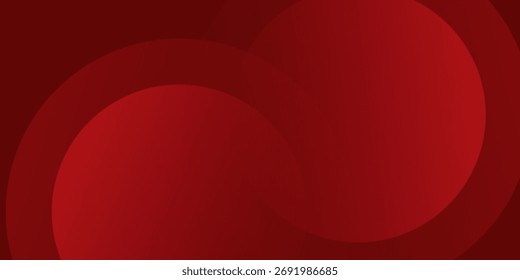 Fundo abstrato vermelho. Composição de formas dinâmicas. Vetor Eps10
