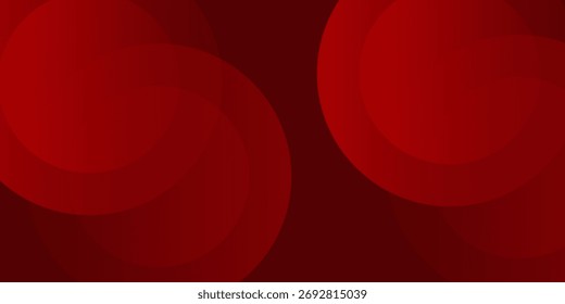 Red abstract background. Dynamic shapes composition. Eps10 vector