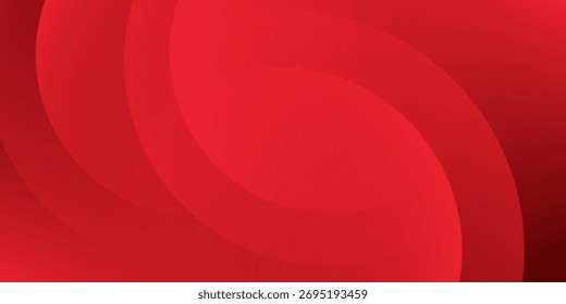 Fundo abstrato vermelho. Composição de formas dinâmicas. Vetor Eps10