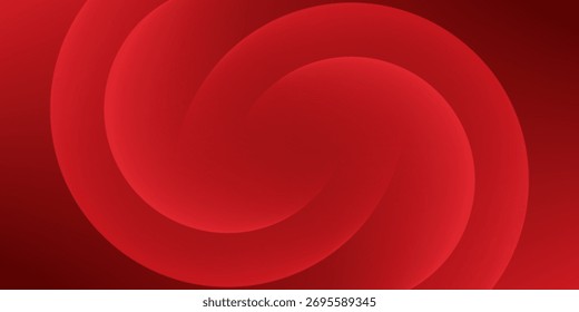 Red abstract background. Dynamic shapes composition. Eps10 vector